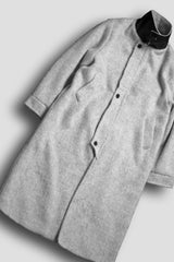 SHAGGY SWITCH NECK CHIC COAT