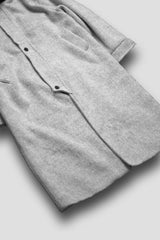 SHAGGY SWITCH NECK CHIC COAT