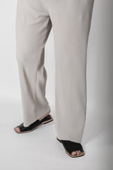 DRAPE PLEATS STRAIGHT PANTS【数量限定再入荷】