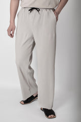 DRAPE PLEATS STRAIGHT PANTS【数量限定再入荷】