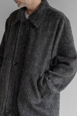 SHAGGY SWITCH NECK CHIC COAT
