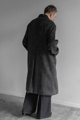 SHAGGY SWITCH NECK CHIC COAT