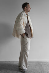 CAPE WIDE ARM QUILTING BLOUSON