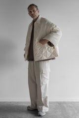 CAPE WIDE ARM QUILTING BLOUSON