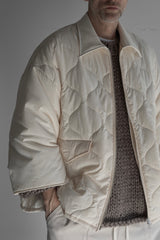 CAPE WIDE ARM QUILTING BLOUSON