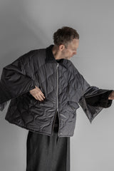 CAPE WIDE ARM QUILTING BLOUSON