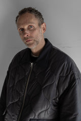 CAPE WIDE ARM QUILTING BLOUSON