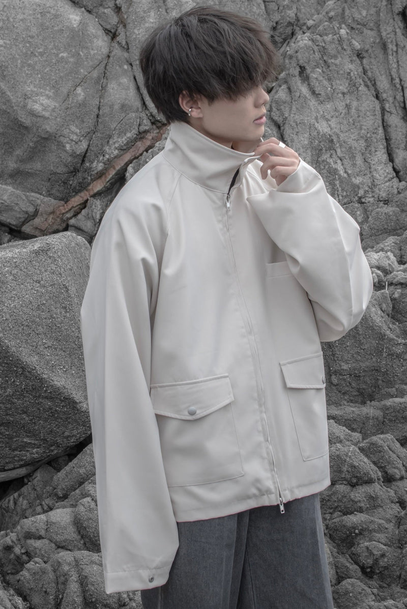 BED J.W. FORD Front zip shirts blousonベッドフォード - ブルゾン